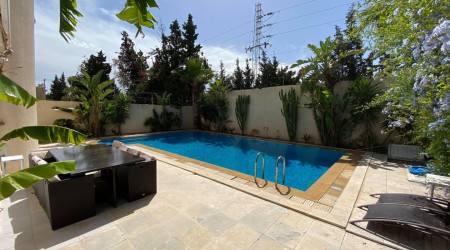 Villa à Yasmine Hammamet avec piscine 8 pax